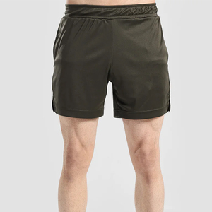 Shorts pour hommes respirants, best-sellers, style streetwear, service OEM, couleur unie, style décontracté, taille mi-haute, shorts de sport de haute qualité - Product Image 1