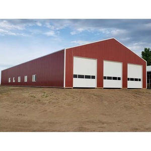 プレハブ式倉庫カスタマイズスチール構造倉庫建物 - Product Image 3