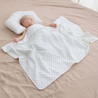 Manta Personalizada para Bebé, Manta Súper Suave con Puntos para Niños Pequeños, Manta Envolvente para Recién Nacidos, Ropa de Cama Infantil