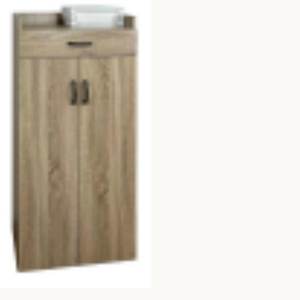 Étagère à chaussures moderne en bois avec poignées en plastique 37429-108-2 37429-108-3 37429-108-4 - Product Image 1