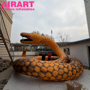 Гигантская надувная модель питона для Хэллоуина и декораций мероприятий - Product Image 4