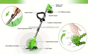 Recortadora de Césped Eléctrica Inalámbrica con Batería de Iones de Litio, Precio al por Mayor, <span class=keywords><strong>Herramientas</strong></span> de Jardín para Cortar Césped, Grado Industrial, OEM - Product Image 6