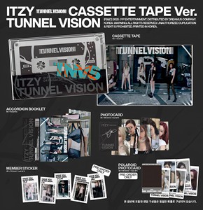 [Álbum Original Coreano] ITZY - TUNNEL VISION (Versión en Cassette) - Product Image 4
