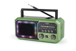 Antenne télescopique de qualité supérieure FP-722-S, haut-parleur solaire portable, caisson de basses haute puissance, <span class=keywords><strong>radio</strong></span> AM FM SW1-2 - Product Image 4
