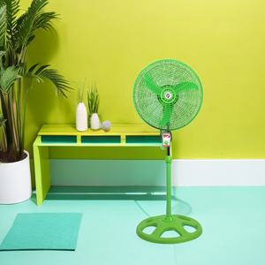 Ventilador de torre de plástico de 18 pulgadas con motor eléctrico de alta velocidad de 110V, Control Manual, diseño moderno de tres aspas, uso en GARAJE DE HOTEL doméstico - Product Image 5