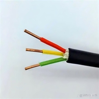 Câble d'alimentation industriel basse tension YUWAN 450V 5*25, conducteur en cuivre, isolation PVC, gaine PVC, utilisation en bâtiment, classe 90°C