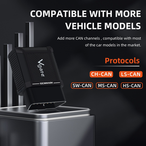 Dispositif de diagnostic automobile Vgate Vlinker <span class=keywords><strong>MS</strong></span> ELM327 OBD2 avec accès gratuit à vie - Product Image 4