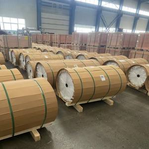 Papel de Aluminio <span class=keywords><strong>Jumbo</strong></span> de 12-15 Micras con Impresión Personalizada, Recubierto en Color Dorado, de Grado Alimenticio, Apto para <span class=keywords><strong>Microondas</strong></span>, para Tomate y Chocolate - Product Image 6