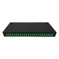 Boîtier de terminaison de fibre optique FC UPC/APC 12 cœurs, panneau de brassage de fibre optique, équipement FTTH