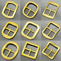 Boucles de ceinture en laiton massif de 35mm Accessoires de gros pour les ceintures à broches