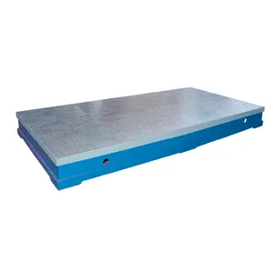 Cast iron platform welding platform marking assembly measuring flat T-groove platform