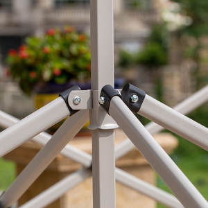 Tente de garage portable pliable 3x3m en acier avec revêtement PVC imperméable quatre saisons pour voiture, double usage, vente en gros - Product Image 4