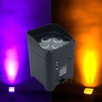 Haute luminosité LED sans fil Dmx batterie scène professionnelle Par lumière support Uplight