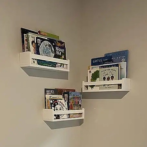 Living Room Furniture <strong>Shelves</strong> <strong>on</strong> Wooden Walls <strong>Book</strong> <strong>Shelf</strong> Wooden Wood <strong>Shelf</strong> Furniture - Product Image 4
