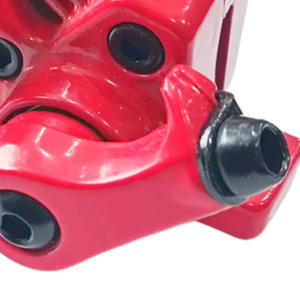 Pinza de freno para patinete eléctrico fácil de instalar para Xiaomi - Diseño compacto Negro/Rojo - Product Image 3