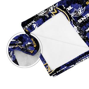 Fútbol Baltimore Ravens Throw Mantas Regalos, Football Lover Mantas para regalo, Team Fans Style Travel Blanket Gifts - Product Image 6
