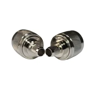 Conector tipo N N-C-J5D de crimpagem macho para cabo LMR300 RF conector N coaxial de venda quente