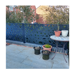 Puertas de valla de aluminio personalizadas para jardín, de hierro, para demarcar el jardín - Product Image 6