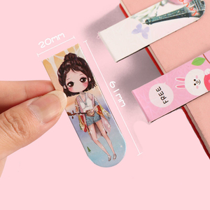 Promotional Custom Magnetic Metal <b>Bookmark</b> Printing Cartoon Cute Diy Magnet <b>Bookmark</b> Personalised Custom Metal Craft - Product Image 6