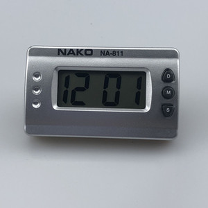 Nako Quartz Timer Na-811 Digital Portable Rectangle Clock For Parking Medication - Product Image 2