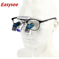 3.5x 5x 7x Zoom Dental Loupes Surgical Head Light Surgical Magnifying Glass Binocular Magnifying Glass Optic Glass for Dentistry
