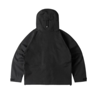 Veste matelassée 3-en-1 en sergé polyester 300g EVent avec coutures thermosoudées, coupe-vent et imperméable, décontractée, col montant, fermeture éclair, ODM