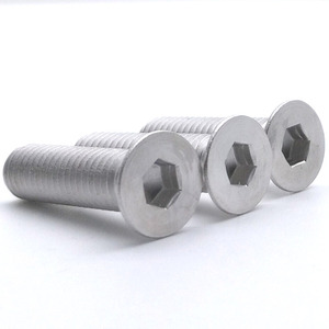 6061 6063 CSK Tornillos de máquina de aluminio <span class=keywords><strong>Allen</strong></span> de cabeza plana avellanada - Product Image 3
