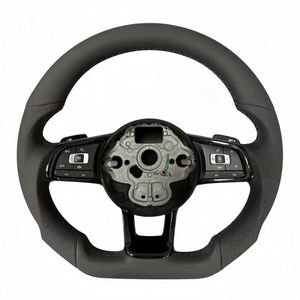 Volant <span class=keywords><strong>de</strong></span> <span class=keywords><strong>course</strong></span> en cuir personnalisé <span class=keywords><strong>de</strong></span> haute qualité pour Volkswagen Golf 6 MK6 GTD GTI R Scirocco Polo - Product Image 1