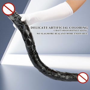 Dildo réaliste à double tête extra-long et extra-large, pénis simulé pour femmes lesbiennes, jouet érotique pour adultes - Product Image 5
