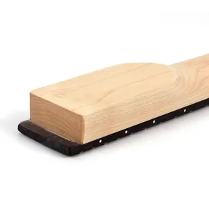 Yasen 22 tasti chitarra elettrica collo 25.5 scala 14 pollici raggio raso C forma acero chitarra collo per il commercio all'ingrosso - Product Image 6