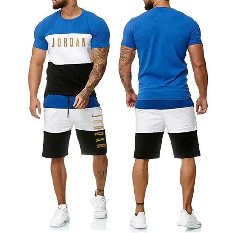 Manufacturer T Shirt Wholesale Latest Design Cotton Men T Shirts Cheap Price Shorts suit