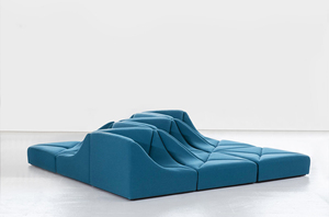 VOXHOME <span class=keywords><strong>Divano</strong></span> Moderno Creativo Dune per Soggiorno, Arredamento per Appartamenti, Grande <span class=keywords><strong>Divano</strong></span> di <span class=keywords><strong>Design</strong></span>, Set di Divani Componibili Modulari - Product Image 2
