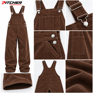 Custom <b>Mens</b> <b>Dungarees</b> Cotton Denim Utility Pockets Denim Workwear for Private Label Fashion Brands Supply - Product Image 6