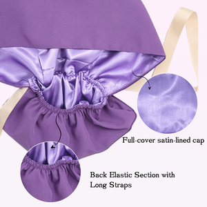 Cappelli da Infermiera 2026 <span class=keywords><strong>per</strong></span> Donna con Fodera in Raso, Cappelli da <span class=keywords><strong>Lavoro</strong></span> <span class=keywords><strong>per</strong></span> <span class=keywords><strong>Medici</strong></span>, Saloni di Bellezza, Divise Mediche con Apertura <span class=keywords><strong>per</strong></span> Coda di Cavallo - Product Image 3