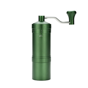 Molinillo de Café Portátil para Camping, Oficina y Hogar, de Acero Inoxidable de 7 Niveles de Ajuste, con Manivela y Palanca Ahorradora de Esfuerzo - Product Image 2