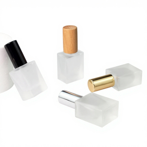 Custom Logo 5ml 10ml 15ml 20ml Clear Frosted Glass Cylinder Roll on <b>Perfume</b> <b>Bottle</b> Small <b>Empty</b> Refillable Screen Printed - Product Image 6
