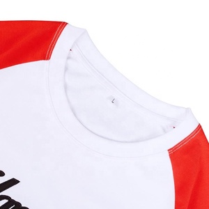 เสื้อยืดแขน Raglan ปักโลโก้ตามสั่งสีขาว - Product Image 4