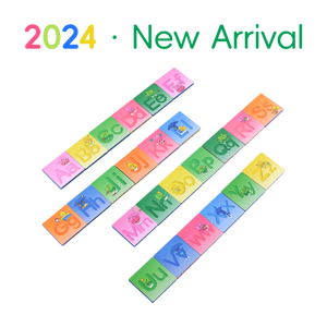 Mntl Bảng Chữ Cái Từ Tính Và Thẻ Flash Câu Đố 26Pcs Bảng Chữ Cái Từ Toppers Xây Dựng Khối Cho Trẻ Em Giáo Dục Sớm - Product Image 5