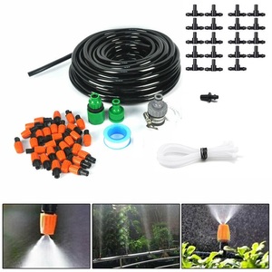 Giardino Serra <span class=keywords><strong>Irrigazione</strong></span> a goccia Kit 15m del pvc <span class=keywords><strong>tubo</strong></span> morbido <span class=keywords><strong>Con</strong></span> 20 Gocciolatore Regolabile - Product Image 5