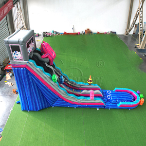 WINSUN Giant Gummy Bear <b>Inflatable</b> <b>Water</b> <b>Slide</b> Commercial Grade <b>Water</b> <b>Slide</b> with Splash Pool for Carnivals Events - Product Image 4