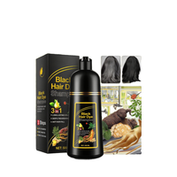 Precio de Fábrica, Tinte para el Cabello 3 en 1, Fórmula en Crema Semipermanente, Sin Amoníaco, 100% Natural a Base de Hierbas, de Grado Premium, Repara el Cabello en 10 Minutos