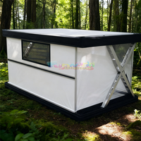 Vente en gros de tente de toit rigide automatique tente de toit pliante pour véhicule tout-terrain tente de toit dédiée pour deux personnes tente de toit à ouverture rapide