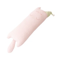 Oreiller long en forme de chat de dessin animé pour filles, oreiller de soutien pour les jambes, coussin de câlin pour dormeurs latéraux, pour dortoir et chambre