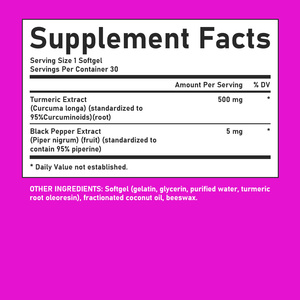 Gélules de Curcumine de Haute Qualité avec Extrait de Curcuma – Favorise la Flexibilité – Prise en Charge par le Fabricant – Marque Privée – Gélules de Curcumine - Product Image 2