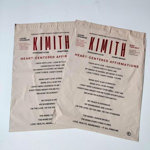 Biodegradable Custom Logo Matte Peach Poly Mailer Plastic Shipping Bag Clothing Online Shop Packaging Courier Mailing Bags - Product Image 3