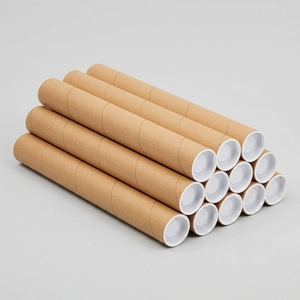 Caja de cartón cilíndrica ecológica de 52 x 2 x 410 mm de largo, con impresión personalizada, para incienso, directo de fábrica. - Product Image 1