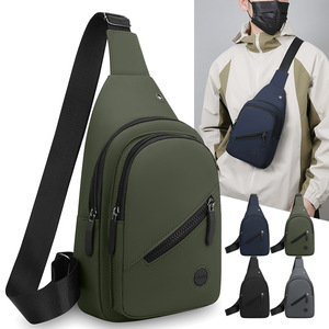 Men's Chest Bag Oxford Cloth Lightweight Single Shoulder Crossbody Bag For Everyday Use Durable Design - Product Image 4