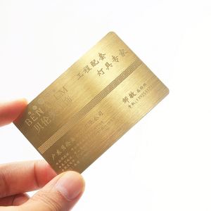 Carte de visite numérique NFC en métal colorée, vente chaude - Product Image 5