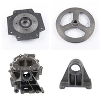 Fundición de hierro fundido personalizada de alta calidad, fundición de hierro gris con servicios de mecanizado CNC, piezas de brida de fundición en arena