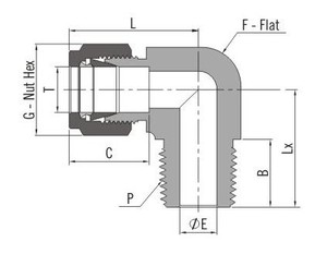 Фитинг прямой компрессионный из нержавеющей стали, полированный, кованый, с двойным обжимным кольцом, тип Swagelok, для труб, гарантия 3 года - Product Image 4